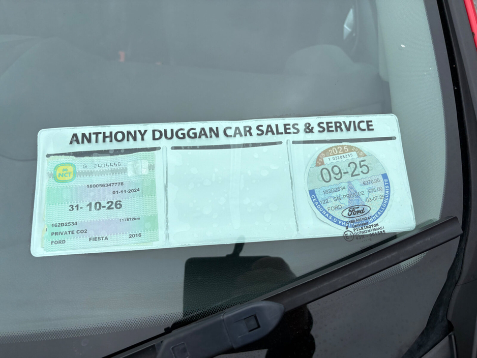 2016 Ford Fiesta 1.25 60PS Zetec €9,995