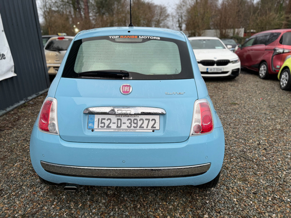 2015 Fiat 500 0.9 TwinAir Turbo 85hp Lounge €8,900