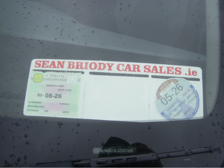 2015 Hyundai i20 PETROL DELUXE 5DR €7,950