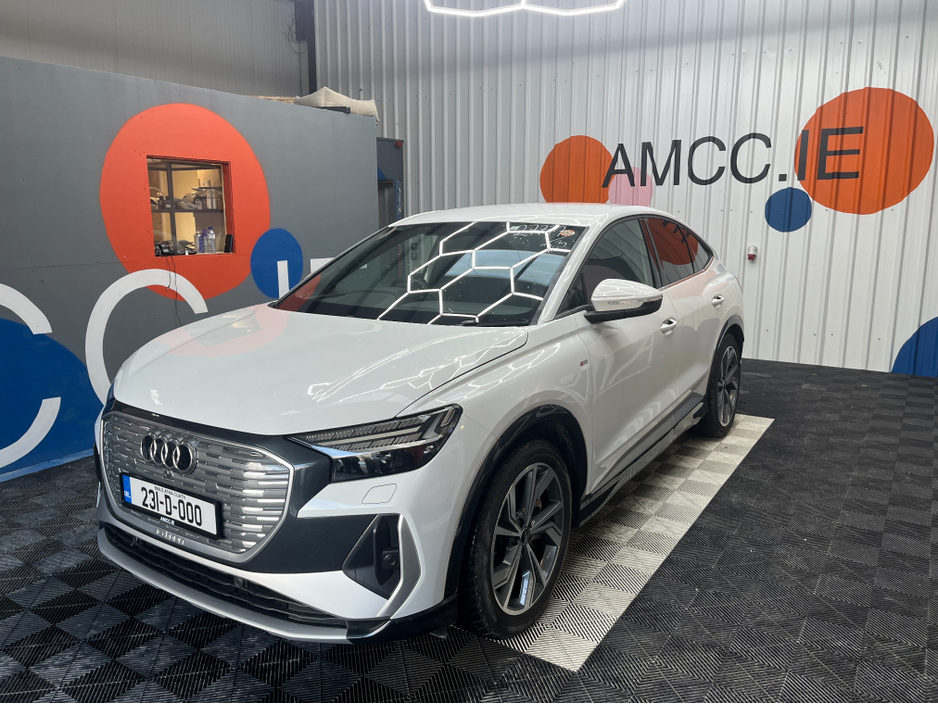 2023 Audi Q4 e-tron €34950 2023 AUDI Q4 E-TRON 40 S-LINE SPORTBACK ELECTRIC AUTOMATIC / CRUISE CONTROL / 360° PARKING CAMERA / HEATED SEATS / PADDLE SHIFTERS / APPLE CARPLAY / AMBIENT LIGHTS €34,950