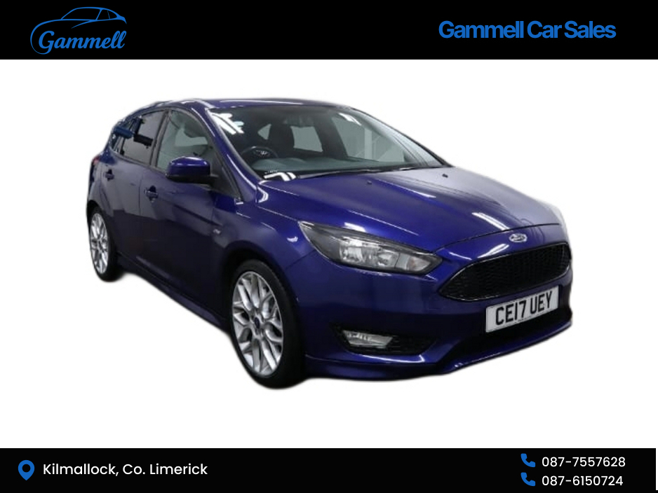 2017 Ford Focus LOW MILES ST-LINE TDCI €14,500