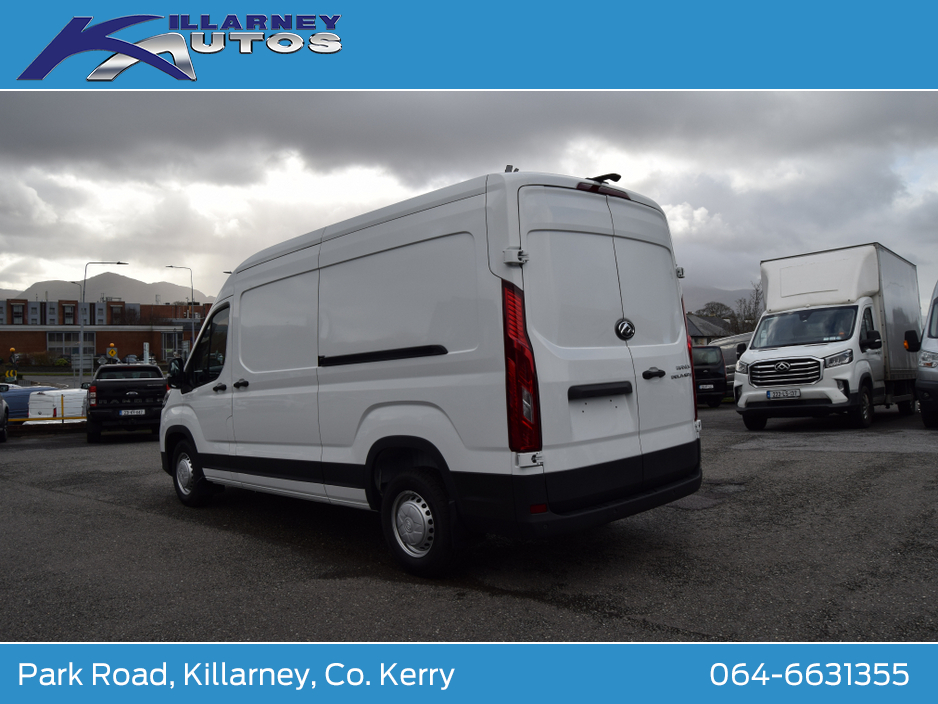 2026 Maxus Deliver 9 LWB 2.0TDCi 150BHP Price is plus vat. €25,928