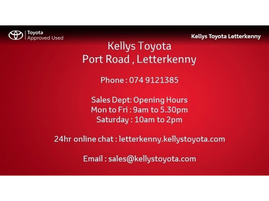 2024 Toyota Corolla COROLLA HYBRID LUNA H/B#17 - SUPERB VALUE - NEW GENERATION - 1.8 HYBRID - 140 BHP - AUTOMATIC - SUPER FEATURES - 2 Free Services €29,995