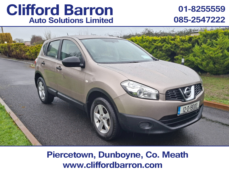 2012 Nissan Qashqai 1.5 XE 5DR DSL €5,250