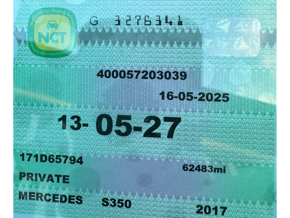 2017 Mercedes-Benz S Class S350 D AMG LINE LWB 4DR AUTO//NEW N.C.T// €37,950