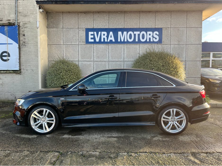 2018 Audi A3 S-LINE SALOON AUTOMATIC 1.4 PETROL //HIGH SPEC//LOW MILES//HALF LEATHER HEATED SEATS//ADAPTIVE CRUISE CONTROL//KEYLESS ENTRY// €22,950