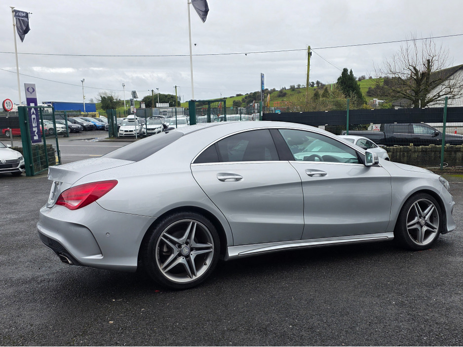 2016 Mercedes-Benz CLA Class 180 AMG LINE SAT NAV PACK LEATHER HEATED ELECTIC SEATS , CARPLAY - PRIVACY GLASS - REV CAMERA - ALLOYS - €19,750