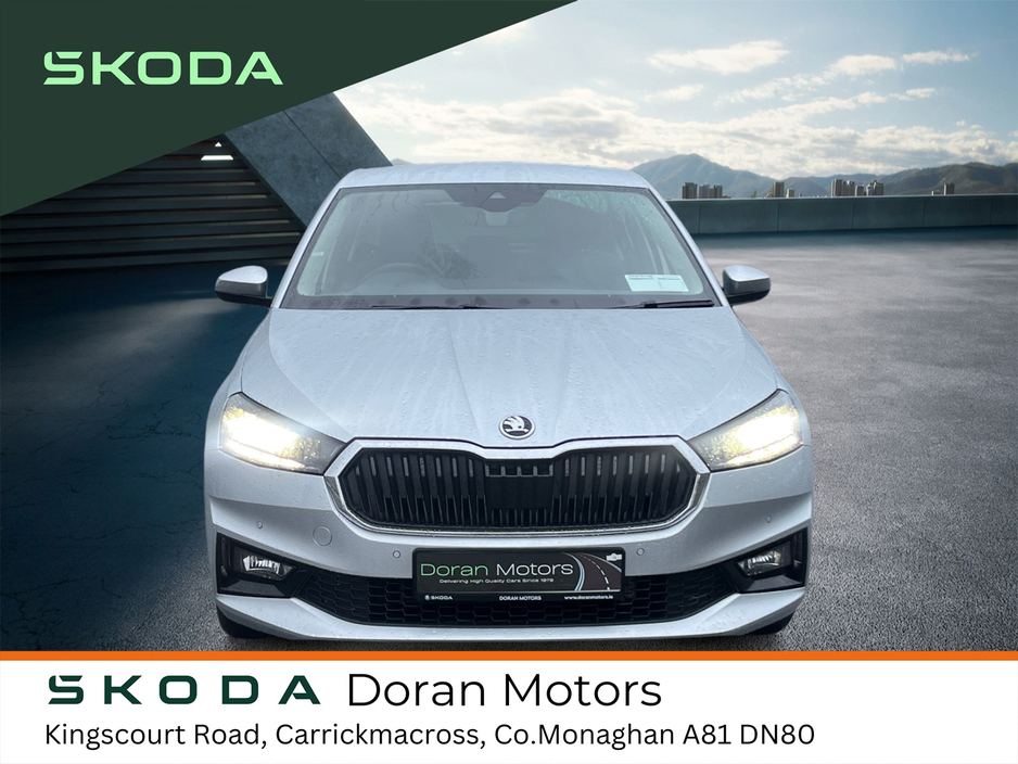 2025 Skoda Fabia SEL 1.0 MPI 80HP 5DR €24,500