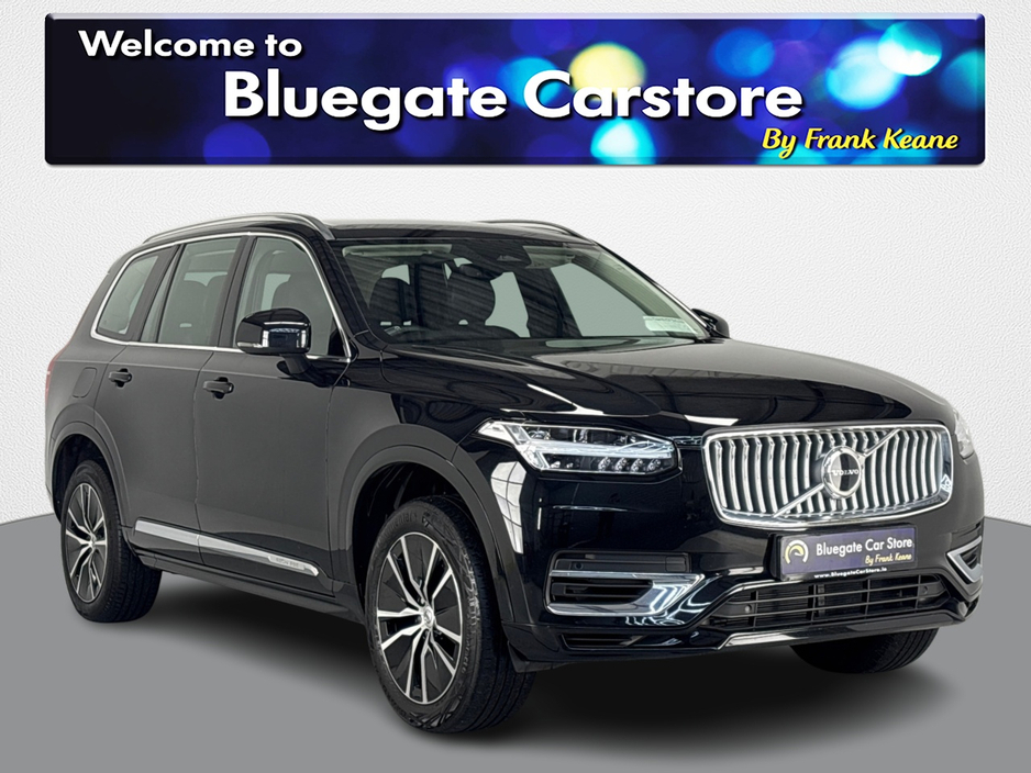 2022 Volvo XC90 2.0 T8**7 SEATER**BLACK LEATHER INTERIOR**FRONT HEATED ELECTRIC MEMORY SEATS**HEATED MULTIFUNCTIONAL STEERING WHEEL**TOUCH SCREEN DIGITAL MEDIA DISPLAY**REVERSE CAMERA*KEYLESS START*ELECTRIC TAILGATE* €53,995