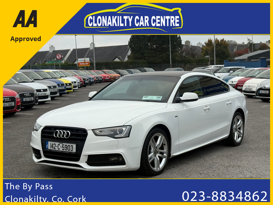 2014 Audi A5 Audi A5 2.0 TDI S LINE ULTRA SPORTBACK €12,950