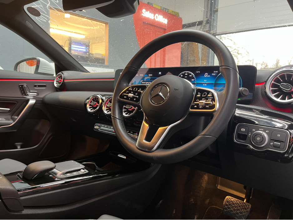 2023 Mercedes-Benz CLA Class €37950 2023 MERCEDES-BENZ CLA200D 1.9 AUTOMATIC / CRUISE CONTROL / REVERSE CAMERA / ELECTRIC MEMORY & HEATED SEATS / PADDLE SHIFTERS / AMBIENT LIGHTS AND MORE €37,950