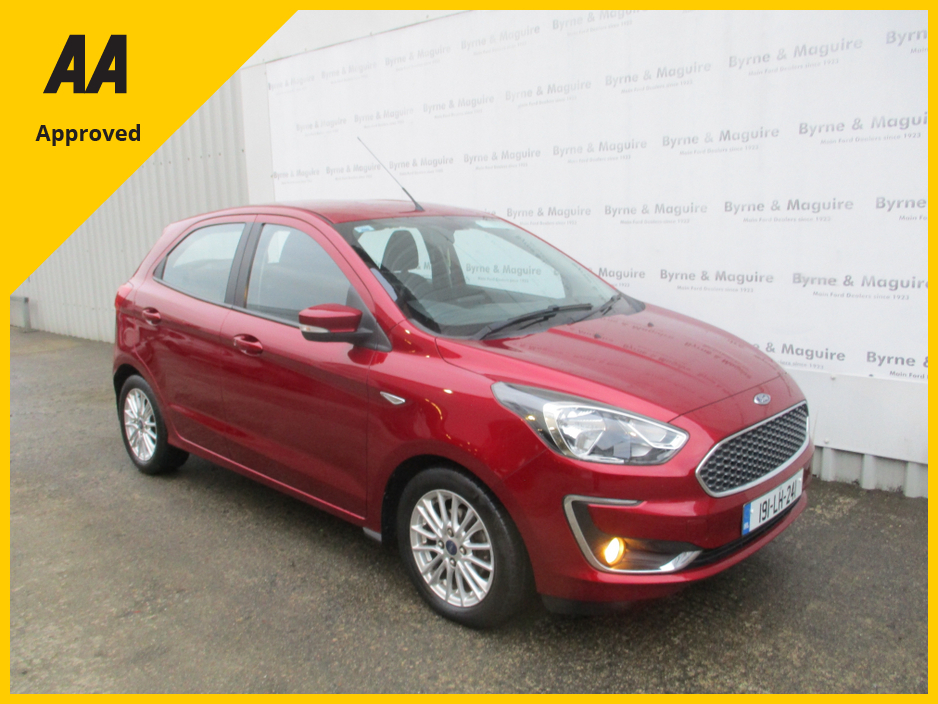 2019 Ford Ka + ZETEC 1.2 85PS M5 5DR LOW KMS.  FULL FORD SERVICE  HISTORY. 12 MONTHS WARRANTY AND 12 MONTHS AA COVER !! €14,950