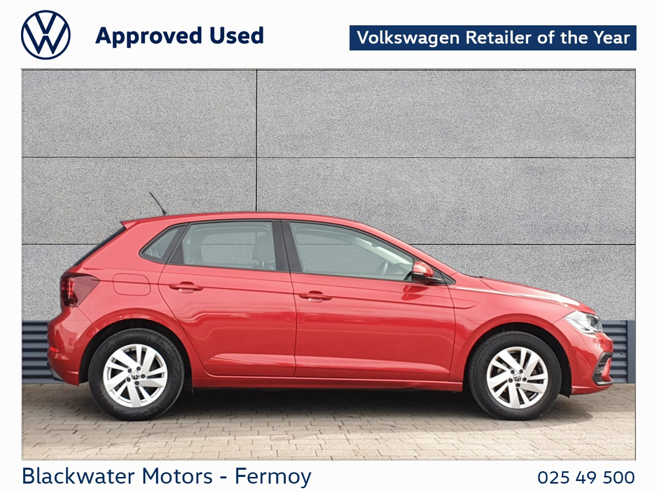 2022 Volkswagen Polo 1.0TSI 95BHP LIFE WITH FLOOR MATS €18,950