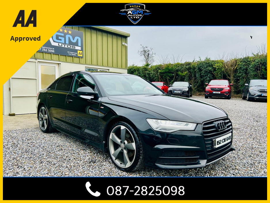 2015 Audi A6 2.0 TDI S LINE ULTRA 1 187BHP 4DR A BLACK EDITION €13,950