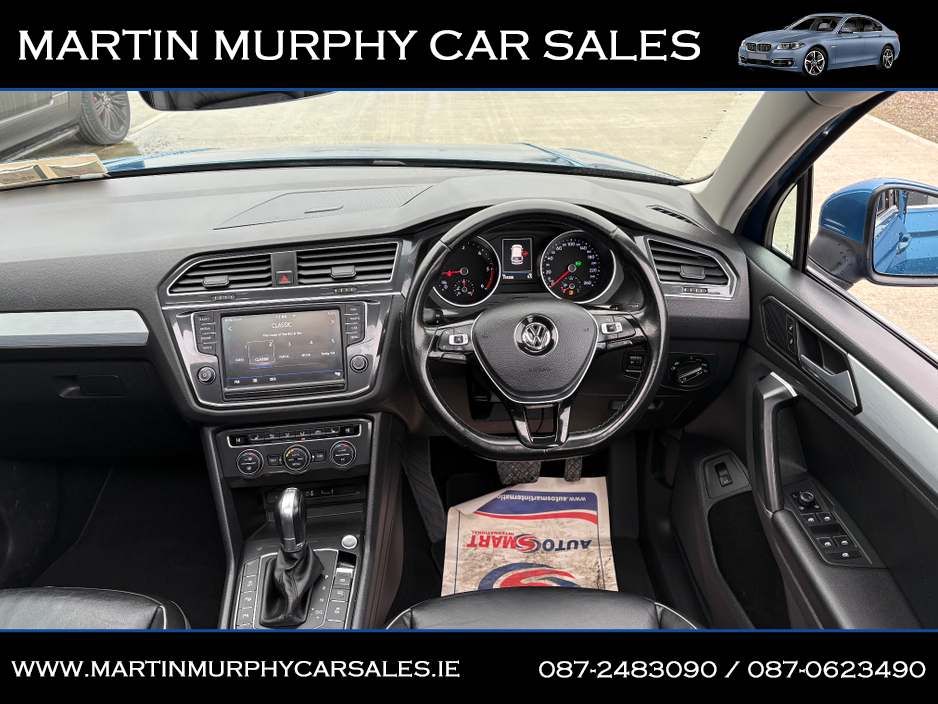 2017 Volkswagen Tiguan 2.0 TDI 190 BHP 4 MOTION AUTO €23,950