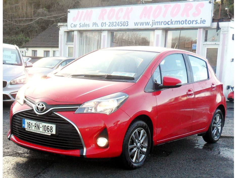 2016 Toyota Yaris 1.3  LUNA 5-DR......NCT 07/26......TAXED 04/26......FULL SERVICE HISTORY €9,995