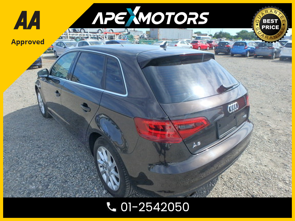 2016 Audi A3 FINANCE ARRANGED * 1.4 PETROL AUTO * NEW NCT DEC-27 * IMMACULATE * CREAM LEATHER INTERIOR * HEATER SEATS  * ELECTRIC SEATS * STAMPED SERVICE HISTORY * AA APPROVED * 101 SAFETY CHECKLIST * AUTOMATIC €14,949