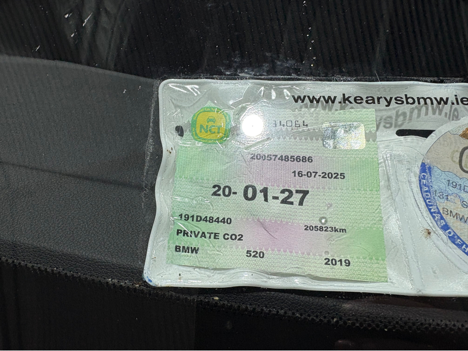 2019 BMW 5 Series D G31 SE XDRIVE 5DR AUTO €21,950