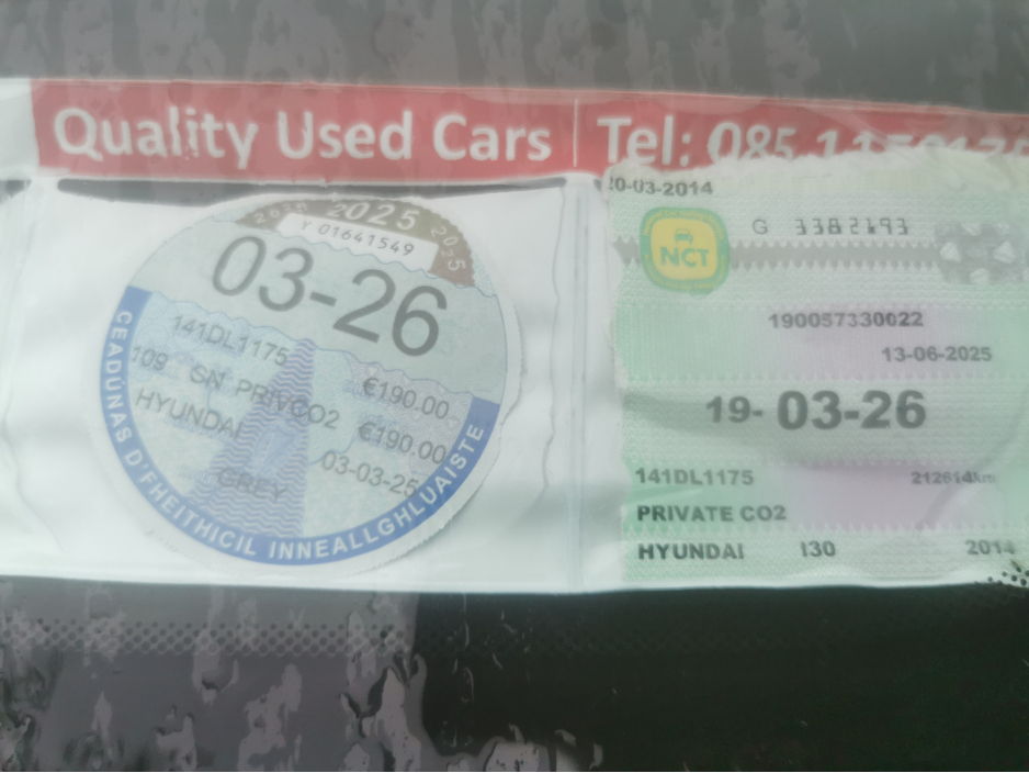 2014 Hyundai i30 1.4 DSL CLASSIC 4DR €5,495