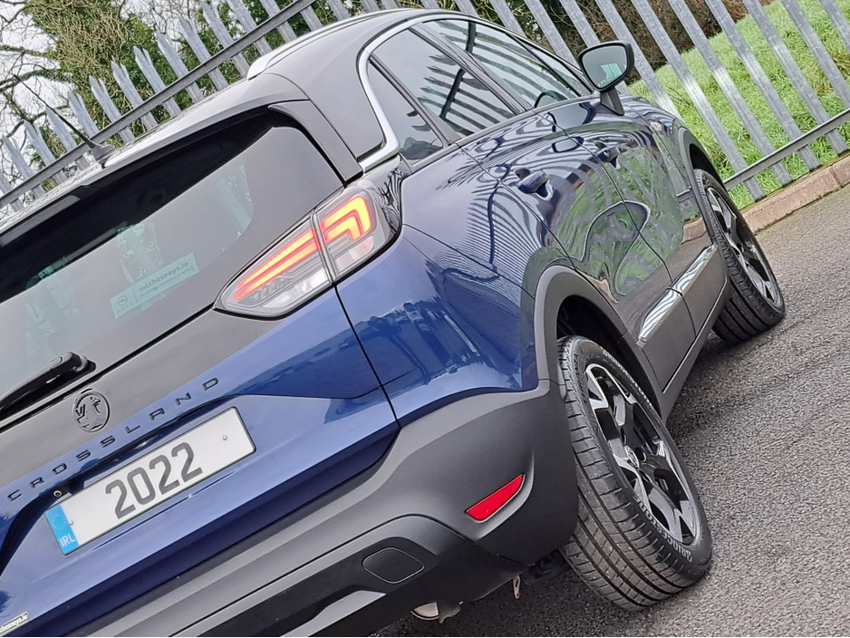 2022 Opel Crossland ULTIMATE 1.2TURBO 110BHP **LEATHER/SUEDE INTERIOR** €19,950
