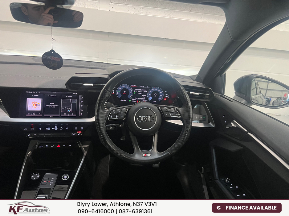 2023 Audi A3 Sportback S Line 40 TFSI-E PHEV 5dr 201bhp S-Tronic Auto - 231 Reg €31,995