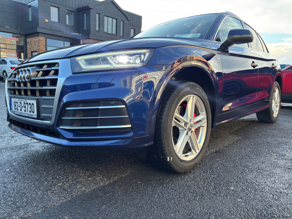 2018 Audi Q5 2.0TDI 190 quattro S-Tronic S Line €25,000