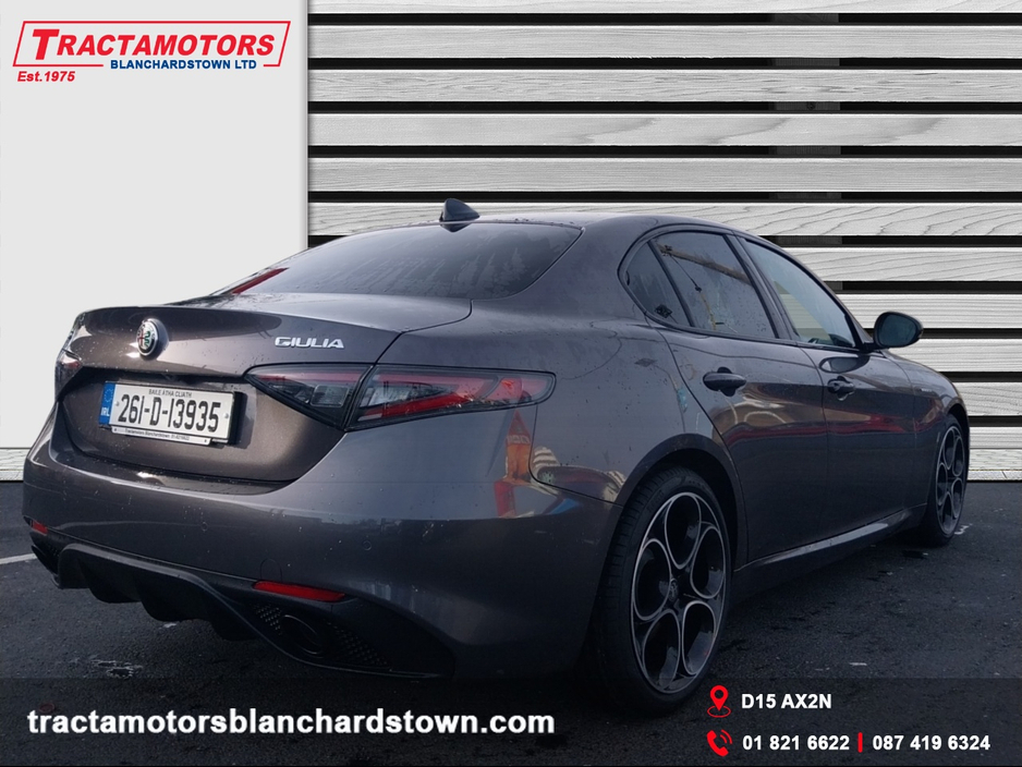 2026 Alfa Romeo Giulia VELOCE 2.0 RWD €66,999