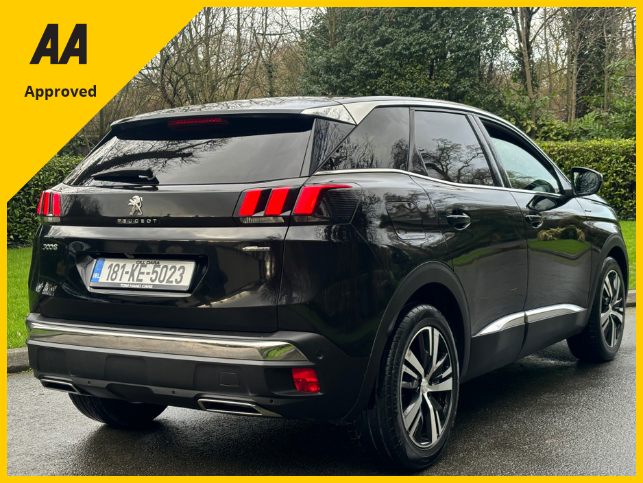 2018 Peugeot 3008 1.6 HDI GT LINE 5DR 120BHP €15,900
