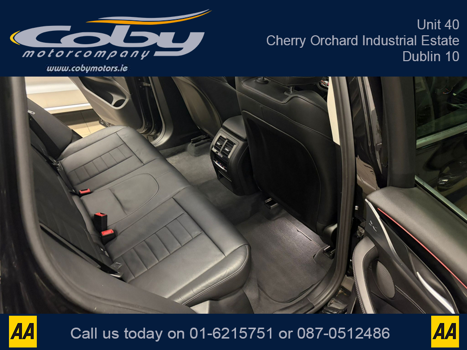 2018 BMW X3 2.0 XLINE 5DR AUTO, NCT 2028 Full Leather, Reverse Cam, Sat Nav, Heated Seats, Parking Sensors, Cruise Control, MFSW, Dual Climate Control, Bluetooth, Alloy Wheels, Full Electrics, and more. €30,950