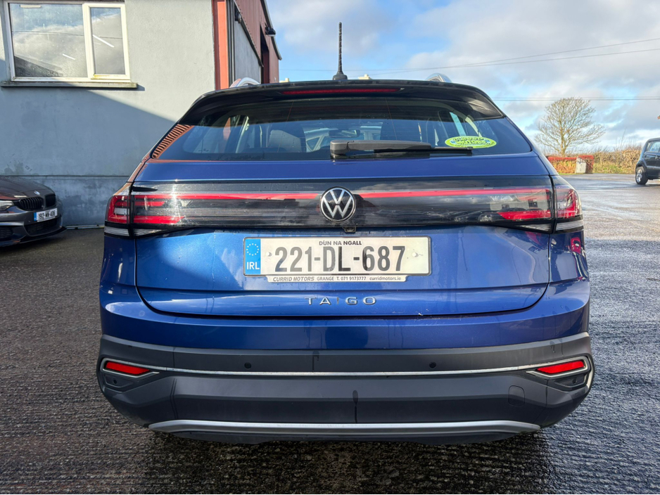 2022 Volkswagen Taigo STYLE 1.0 TSI 110HP MANUAL 6SPEED FWD 5DR €20,950