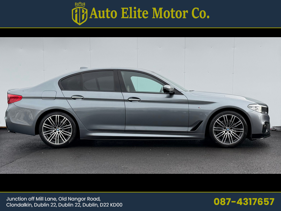 2017 BMW 5 Series 520D M SPORT 4DR AUTO €24,950