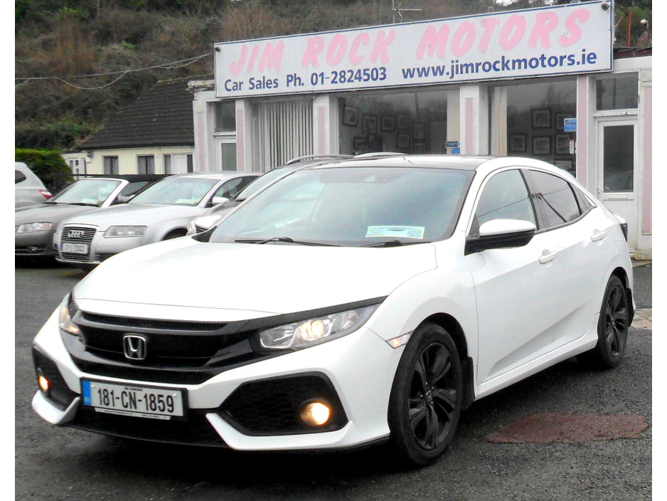 2018 Honda Civic 16 ID TEC EX 120PS 5DR......LEATHER.......NCT 04/27.......02/26 €14,995
