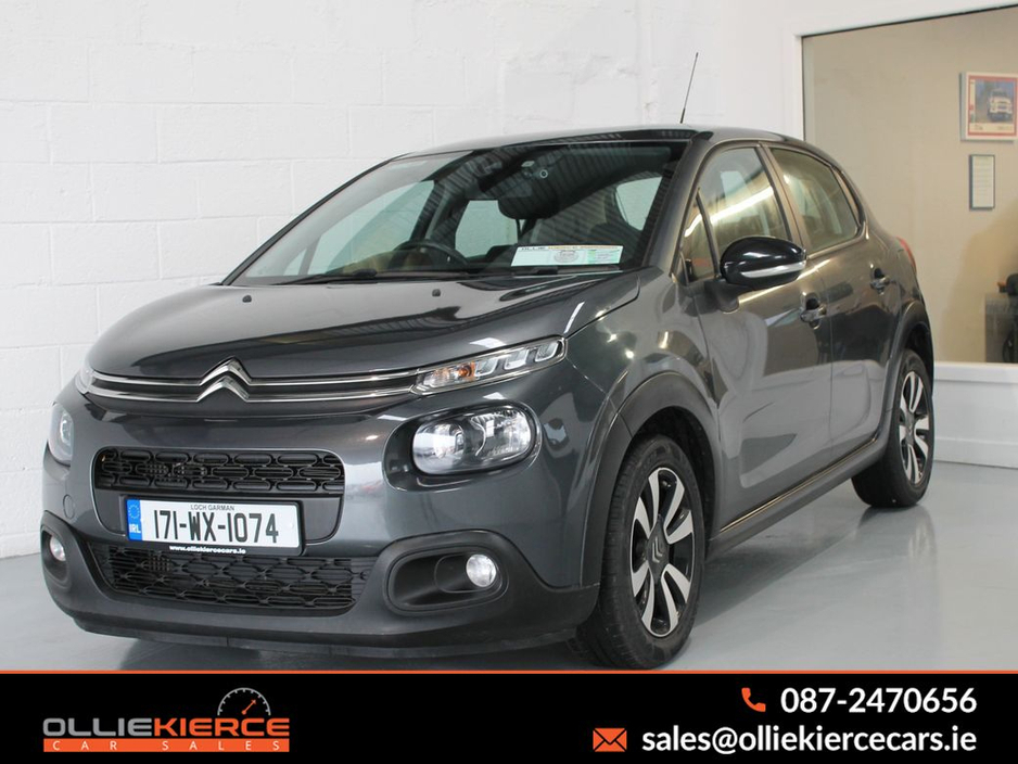 2017 Citroen C3 Feel Bluehdi 75 S&S MY10 4DR €10,999