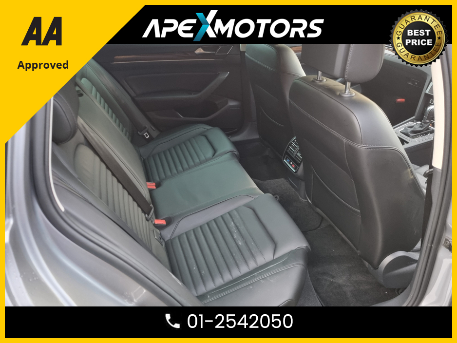 2019 Volkswagen Passat FINANCE ARRANGED * 2.0 ESTATE AUTO HIGHLINE * AUTOMATIC * TOP-SPEC ( EVERY EXTRA) * BLACK LEATHER INTERIOR * AA APPROVED  * 101 SAFETY CHECKLIST * 12-MONTH ROADSIDE ASSIST  * IMMACULATE *  01-2542050 €23,249