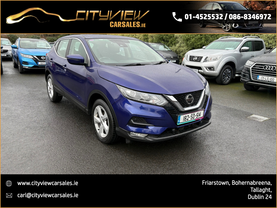2018 Nissan Qashqai 1.5 DCI ACENTA PREMIUM 115PS 5DR €13,950