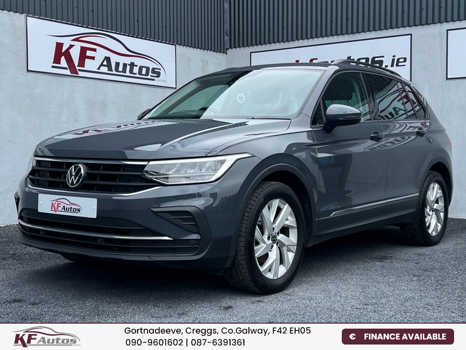 2022 Volkswagen Tiguan Life 2.0TDI 150bhp 6 Speed Manual 5dr - 221 Reg €30,995