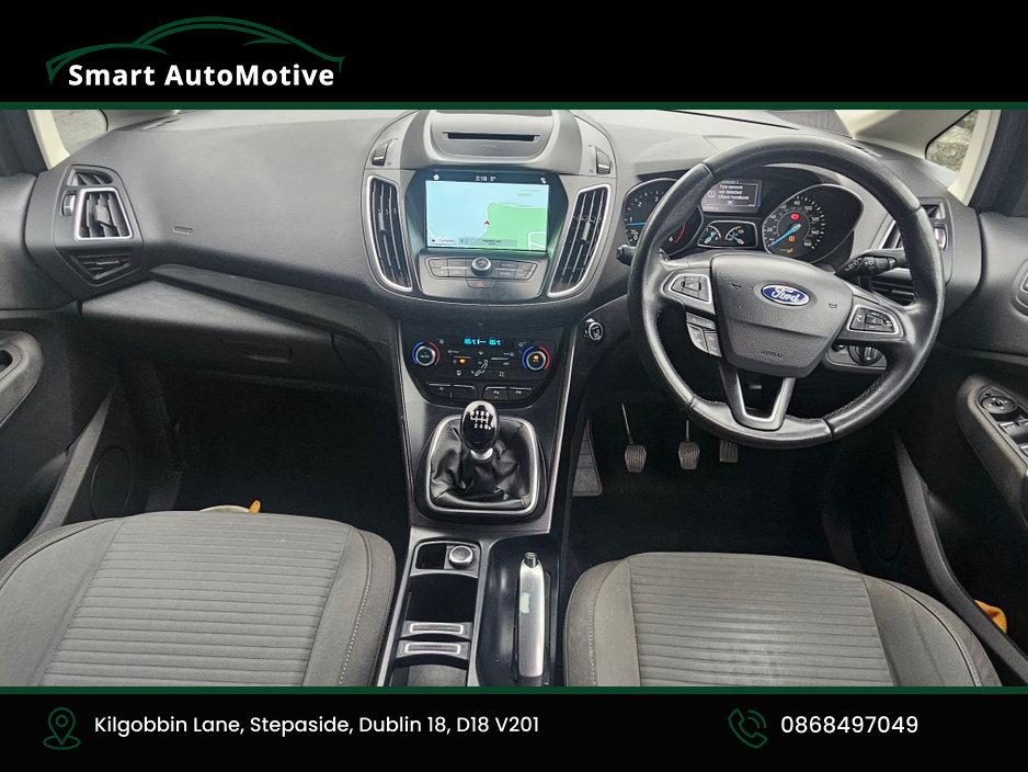 2017 Ford C-Max Titanium 1.5 Tdci Manual * Low Mileage * Only One Previous Owner * Great Condition Throughout * New NCT 02.2028 * Fully Serviced and Professionally Valeted * Top Specification *  6 Months Warranty * €10,950