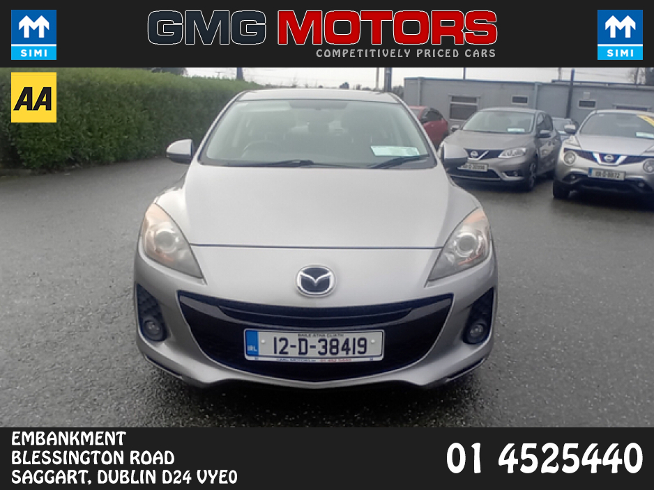 2012 Mazda Mazda3 **LOW MILEAGE**1.6 D SPORT 115PS 4DR €5,950