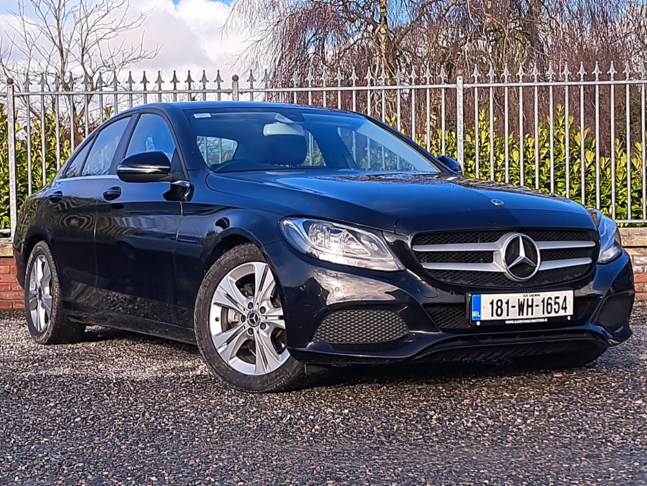 2018 Mercedes-Benz C Class Executive SE with full leather seats, 2.0 diesel saloon. €17,950