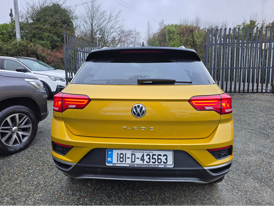 2018 Volkswagen T-Roc DESIGN 1.0 TSI MANUAL 6SPEED FWD 115HP 5DR €18,950