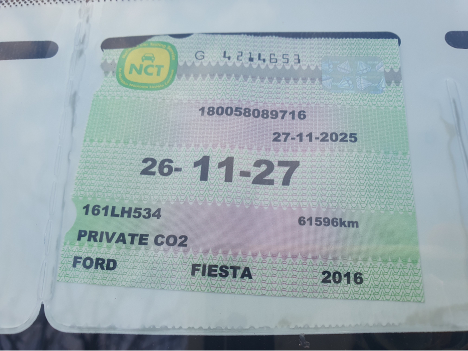 2016 Ford Fiesta ZETEC 1.0 65PS, 61,000KM !!! , Full Service History €9,995