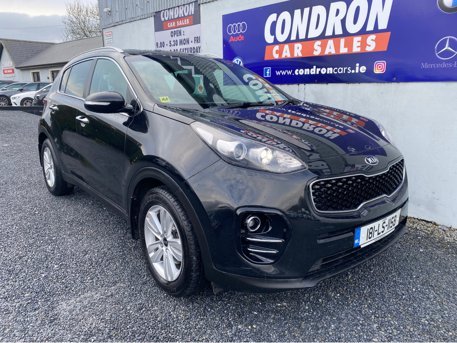 2018 Kia Sportage 1.7CRDI  PLATINUM 5DR MANUAL  115BHP ( 181 ) €13,800