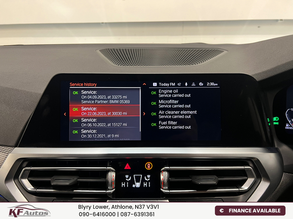 2021 BMW 3 Series 318d M Sport 150bhp 4dr Auto - 212 Reg €32,995