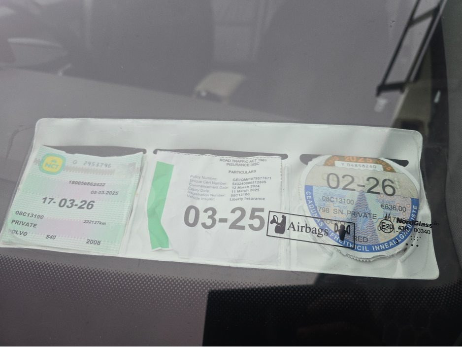 2008 Volvo S40 1.8 SE FLEXIFUEL FFV €1,950