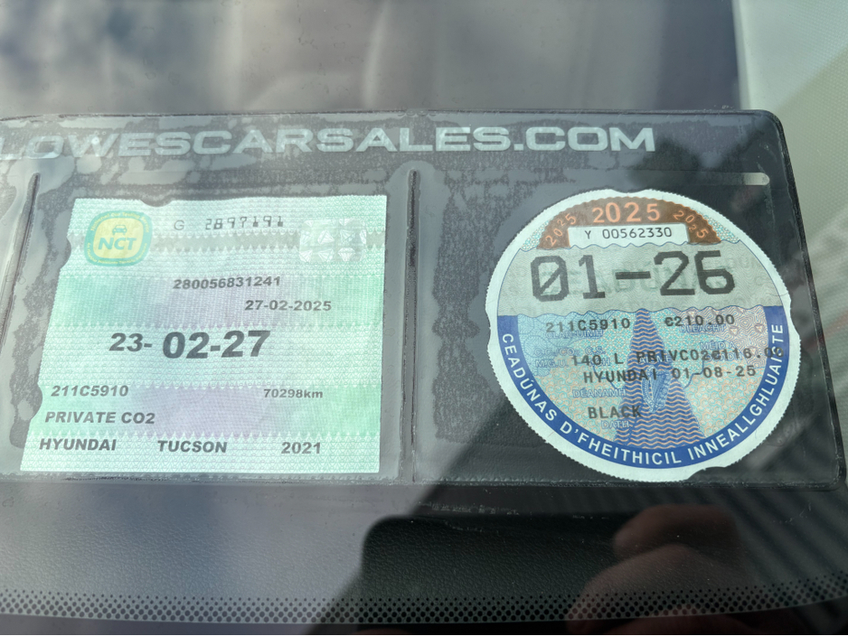 2021 Hyundai Tucson EXECUTIVE 1.6D €23,950