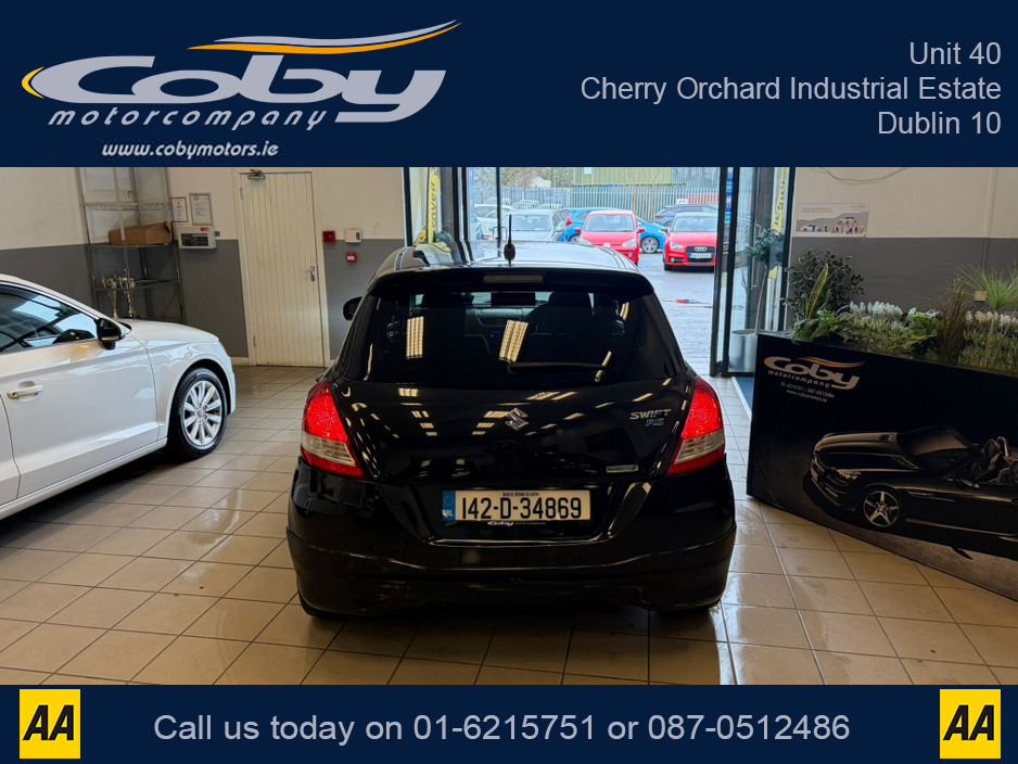 2014 Suzuki Swift 1.2 RS Model 5DR AUTO. Immaculate Car, New NCT done before collection, Touch Screen Radio, Air Con, Full Electrics, Stop/Start Button, Mirror Link, Sat Nav, and more. €8,950