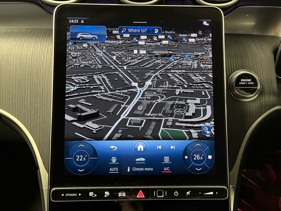 2024 Mercedes-Benz GLC Class 300e AMG 4Matic - 19 Inch Alloys - Reversing Camera - Ambient Lighting - Sat Nav - Climate Control - Electric Heated Memory Seats - Apple CarPlay/Android Auto €66,950