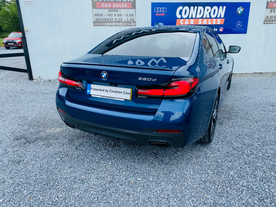 2022 BMW 5 Series 520D M-SPORT 190BHP MHEV AUTO (221 REG ) €48,800