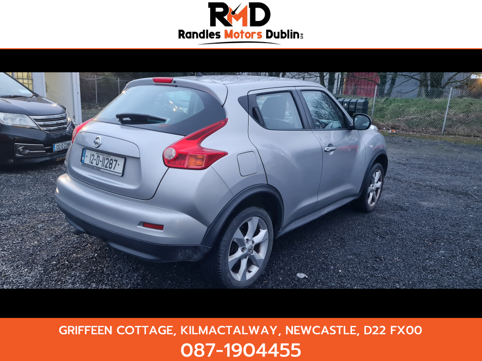 2012 Nissan Juke 1.6 SV 5DR 4DR €3,900