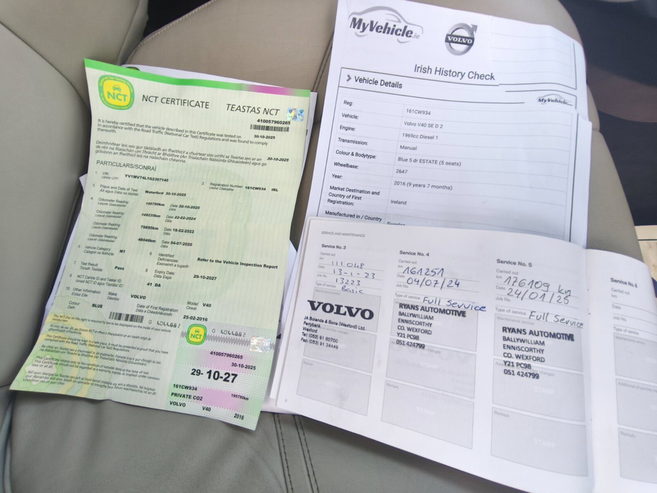 2016 Volvo V40 D2 (120hp) SE+Leather €7,999